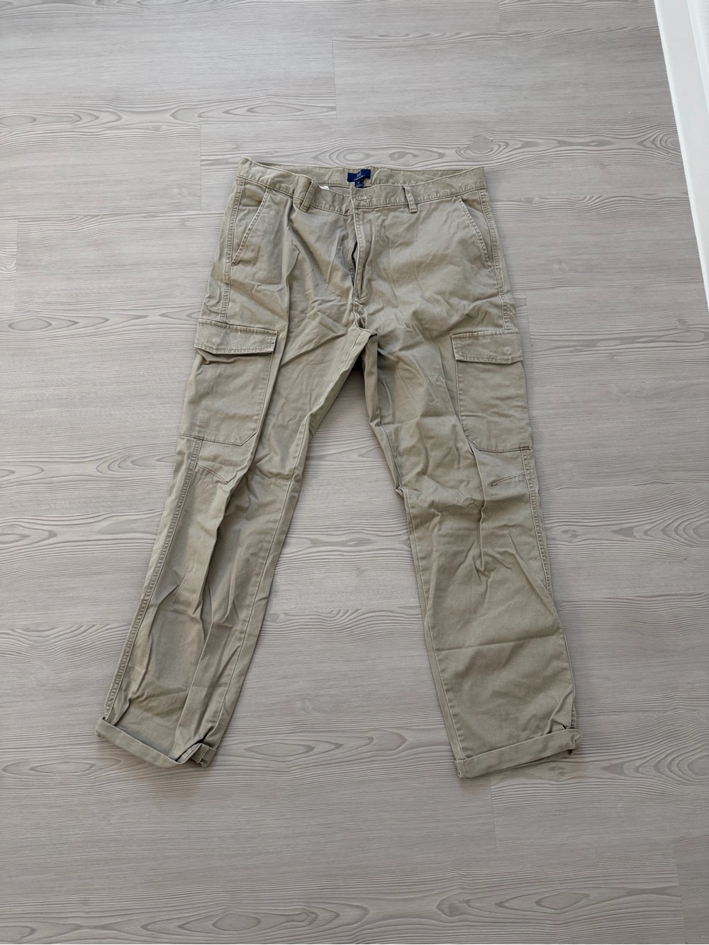 George Men's Cargo Pants - Khaki/Tan